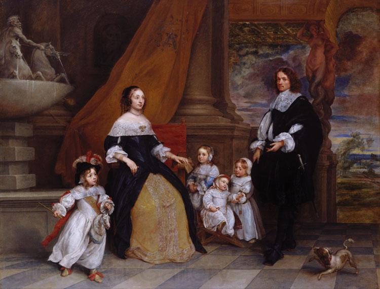 Gonzales Coques The Family of Jan Baptista Anthonie (mk25` France oil painting art